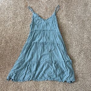 Blue Sleeveless Dress